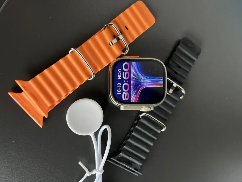 Набор 5 в 1 часы + наушники + беспроводной павербанк + кабель для беспроводной зарядки телефона + зарядное устройство Коломия - фото 5