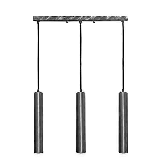 Светильник подвесной трубка 3-Е27 Tube NL 3522-3 SILVER Киев