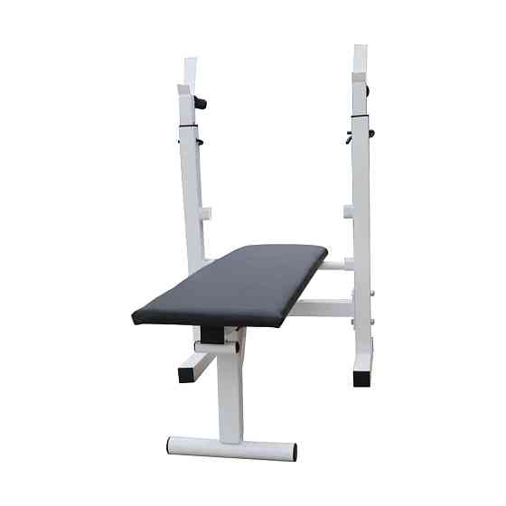 Лавка для жиму горизонтальна складна Білий Київ
