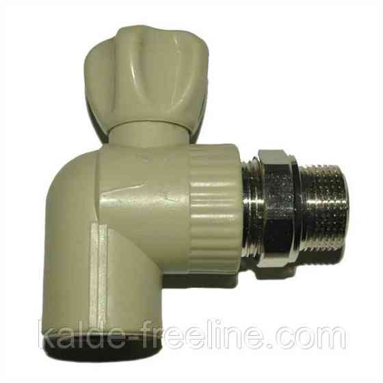 Кран радіаторний кутовий (кбу)∅ 25Х3/4 Харків