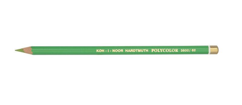 Олівець художній "Kooh-i-Noor" POLYCOLOR 3800/62 apple green/ясно-зелений, шт Київ - фото 1