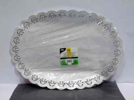 Серветка ажурна овальна 37х50 (100 шт.) (1 пачка) Харків