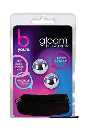 Вагинальные шарики B YOURS GLEAM STAINLESS STEEL Sex Aura Киев