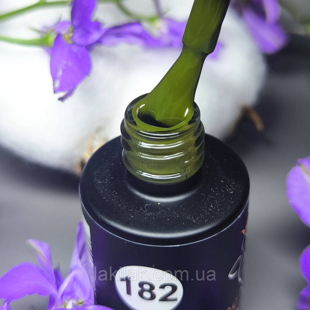 Гель-лак для нігтів Bee Nails 182 (зелена папороть) 8мл Херсон - изображение 1