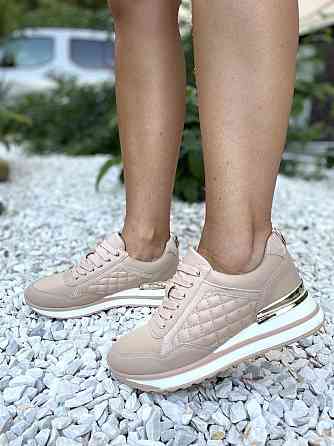 Stilli Снікерси жіночі STILLI бежеві еко-шкіра платформа размер 36-40 (4706) Коломия