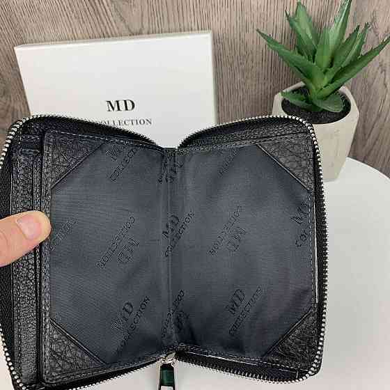 Шкіряний чоловічий клатч портмоне MD Collection Туреччина. Багатофункціональний гаманець для чоловіків люкс ( 28155 ) Харьков