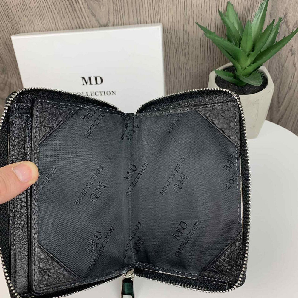 Шкіряний чоловічий клатч портмоне MD Collection Туреччина. Багатофункціональний гаманець для чоловіків люкс ( 28155 ) Харьков - изображение 6