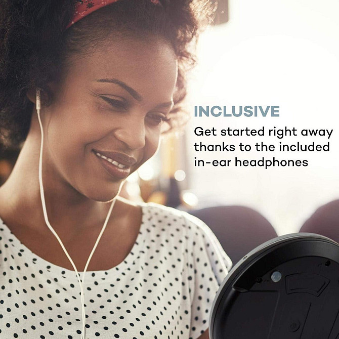 Портативный CD плеер Auna CDC-200 DAB+ Discman DAB+/FM MP3-CD ЖК-дисплей Германия Днепр - изображение 10