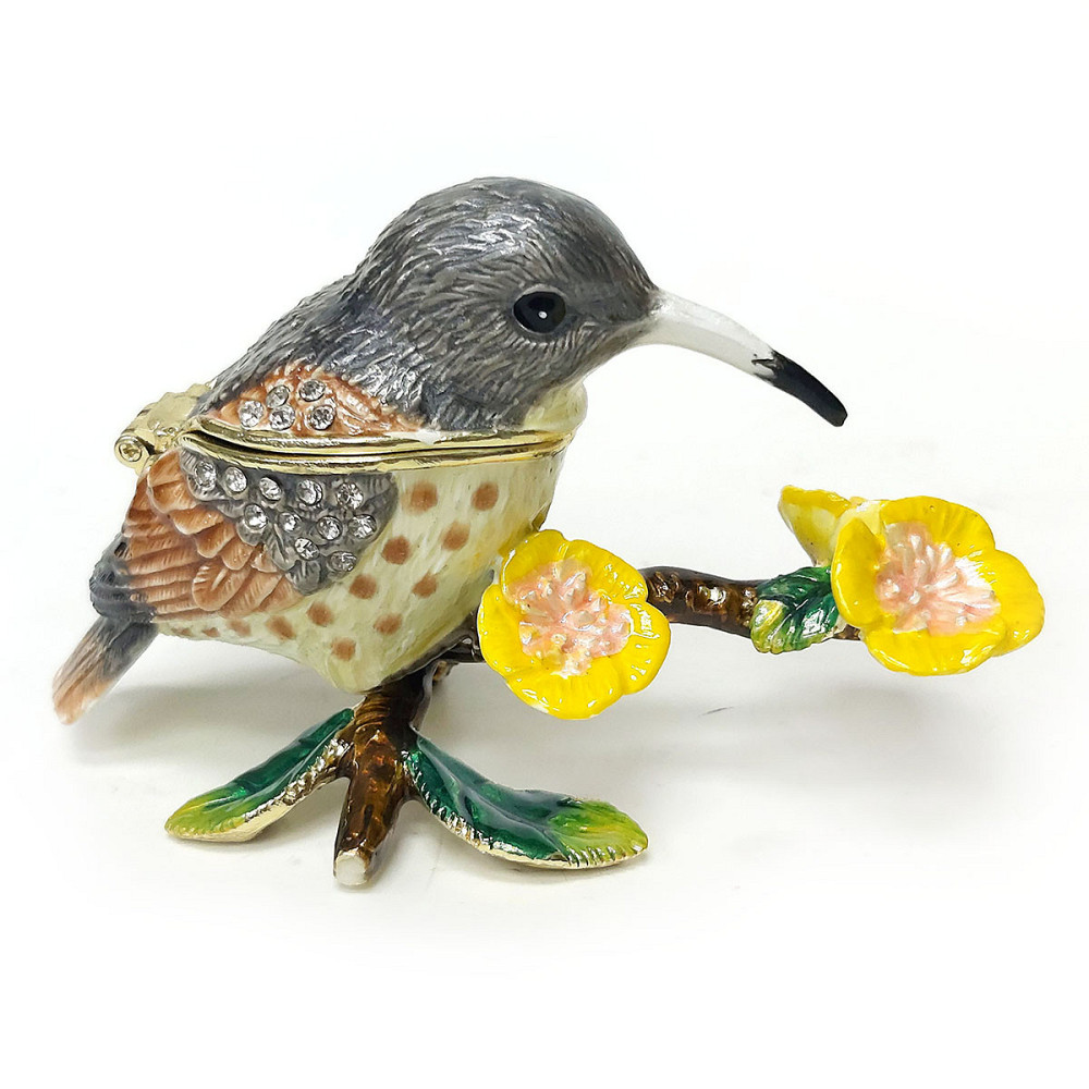 Скринька зі стразами Колібрі Київ - фото 1