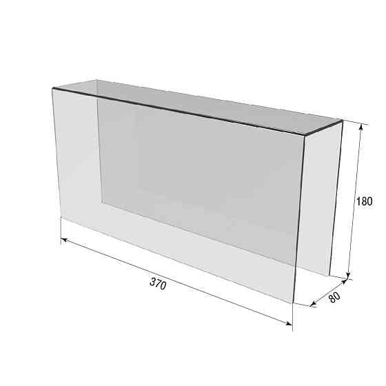 Подіум EKOSTAR П-обр 370х80х180 Київ