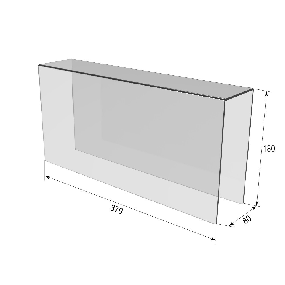 Подиум EKOSTAR П-обр 370х80х180 Киев - изображение 3