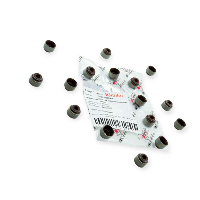 Сальник клапанів автомобіль Джелі CK, МК впуск (к-кт 16 шт) Мукачево - фото 1