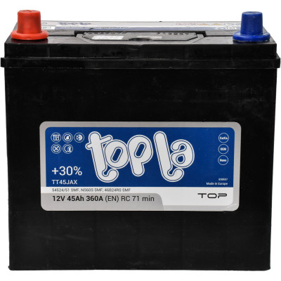 Аккумулятор автомобильный Topla 45 Ah/12V Top/Energy Japan (118 145) Винница - изображение 1