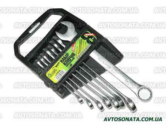 Набір ключів рожково-накидних 8 шт Alloid НК-2005-08М Вінниця