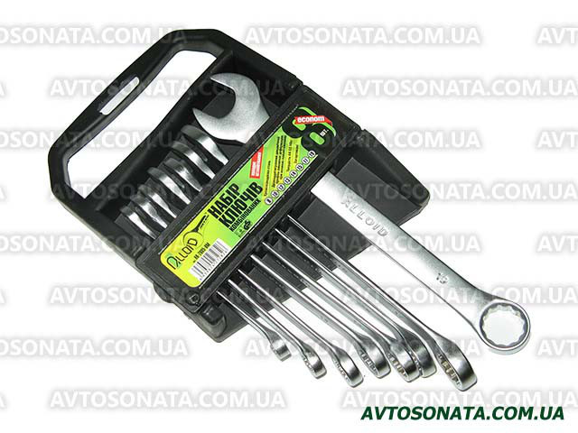 Набор ключей рожково-накидных 8 шт Alloid НК-2005-08М Винница - изображение 2