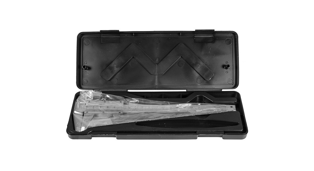 MASTERTOOL Штангенциркуль MASTERTOOL 0-150 мм точність 0.02 мм кейс 30-0615 Коломия - фото 6