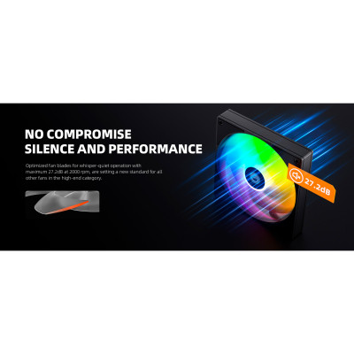 Кулер для корпуса ID-Cooling AS-120-ARGB-K TRIO Винница - изображение 4