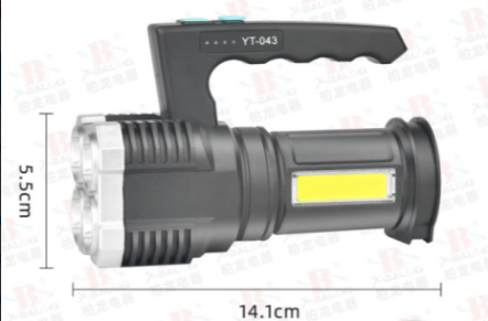 Ручний світлодіодний акумуляторний Ліхтарик TORCH LF-S09 Одеса - фото 6