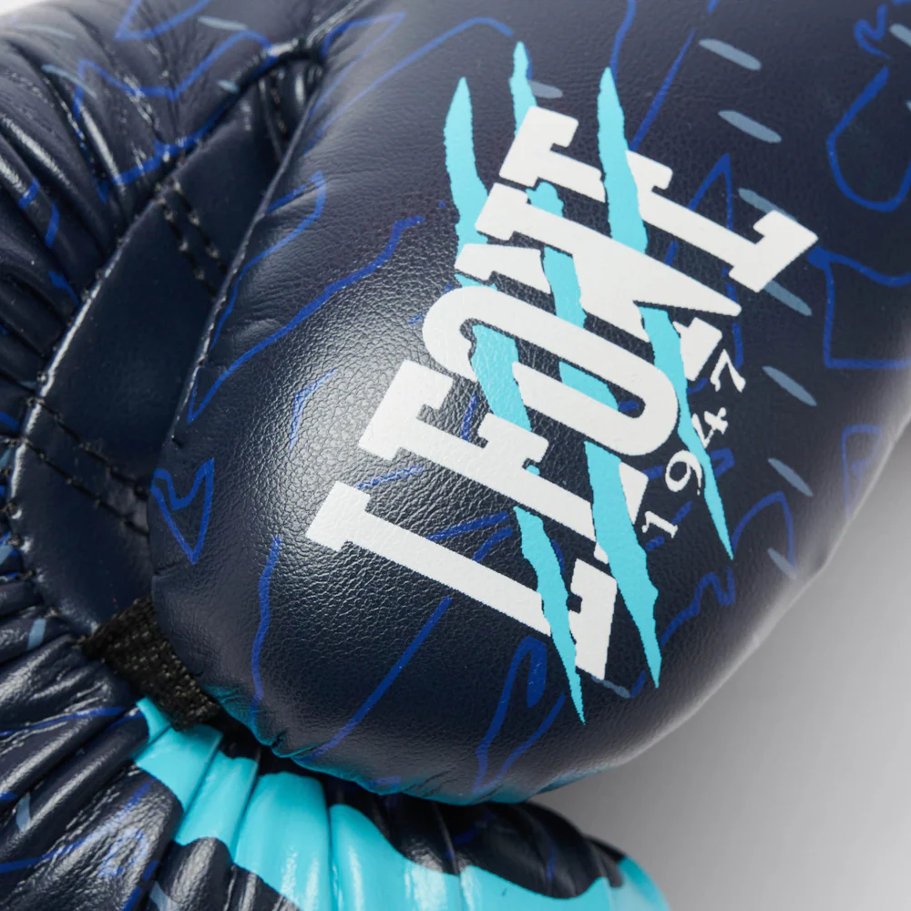 Боксерські рукавиці Leone GN004 PRIMAL INSTINCT Blue 14 унцій Кам'янське - фото 5