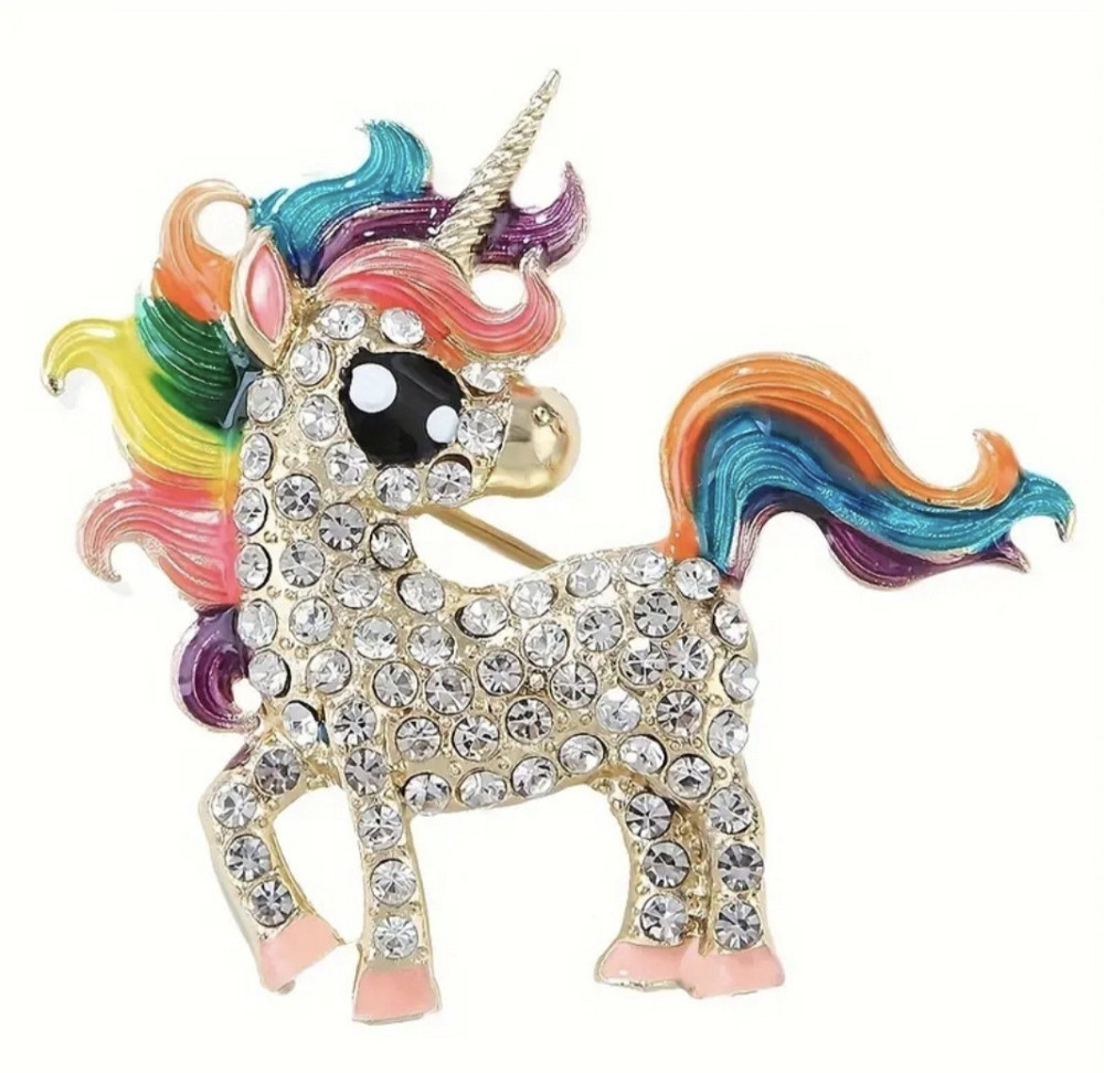 Брошка дитяча "Єдиноріг" Сміла - фото 1