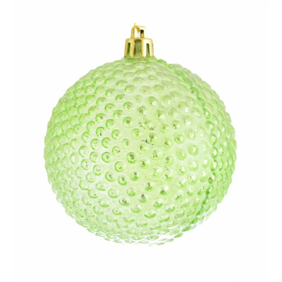 Ялинкова іграшка YES! Fun Їжачок куля зелений 8 см (972810) Вінниця - фото 1