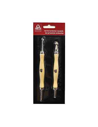 Набір двосторонніх інструментів Sio - 2 для тиснення (ембосінгу), 2 предмета (37000019) Іспанія Киев