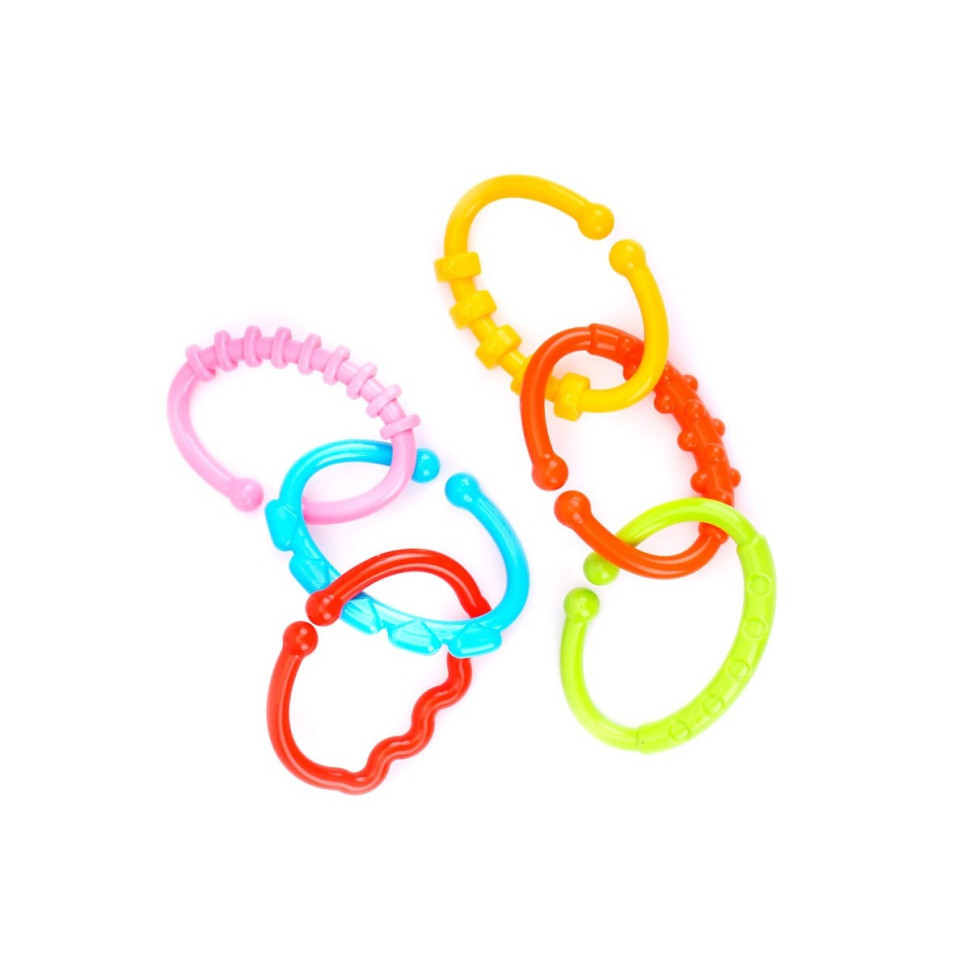 Дитячий прорізувач "Кільця" ТехноК 9147TXK 6 кілець Вінниця - фото 2