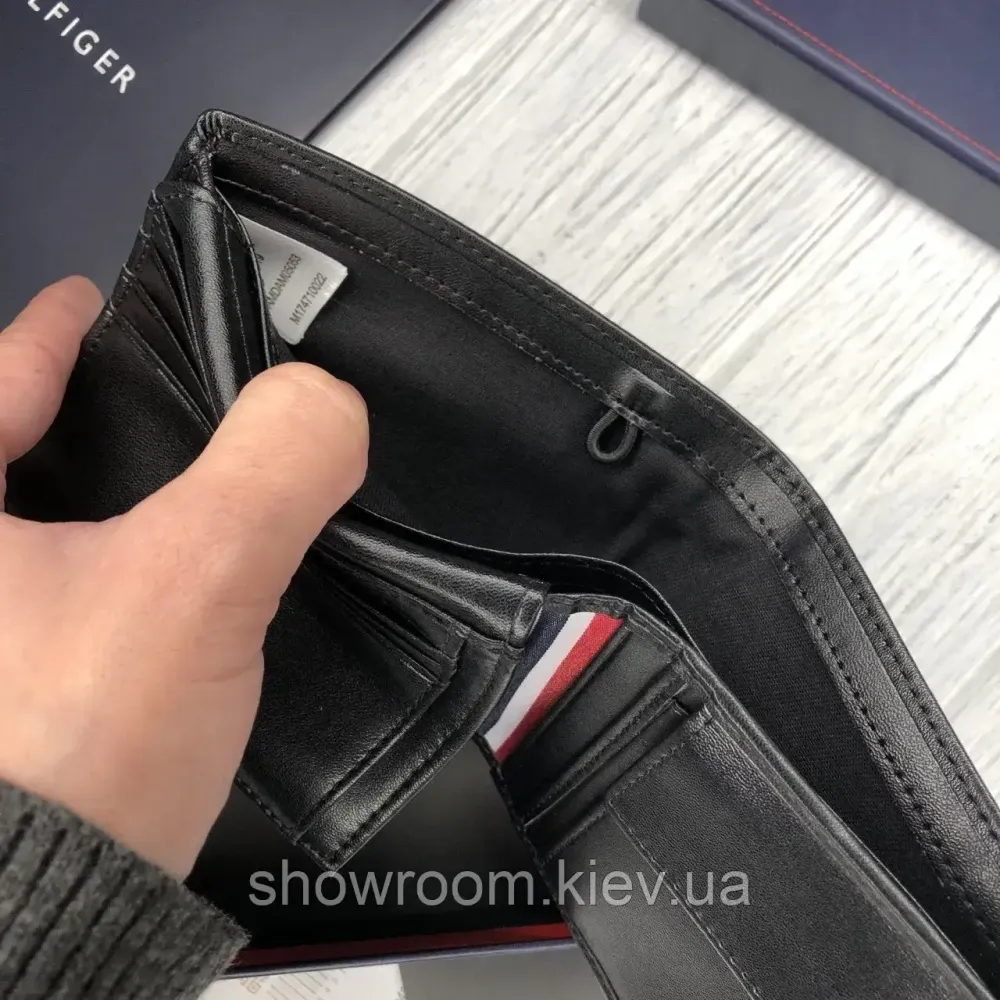 Мужское кожаное брендовое портмоне ТН (3303) Киев - изображение 8