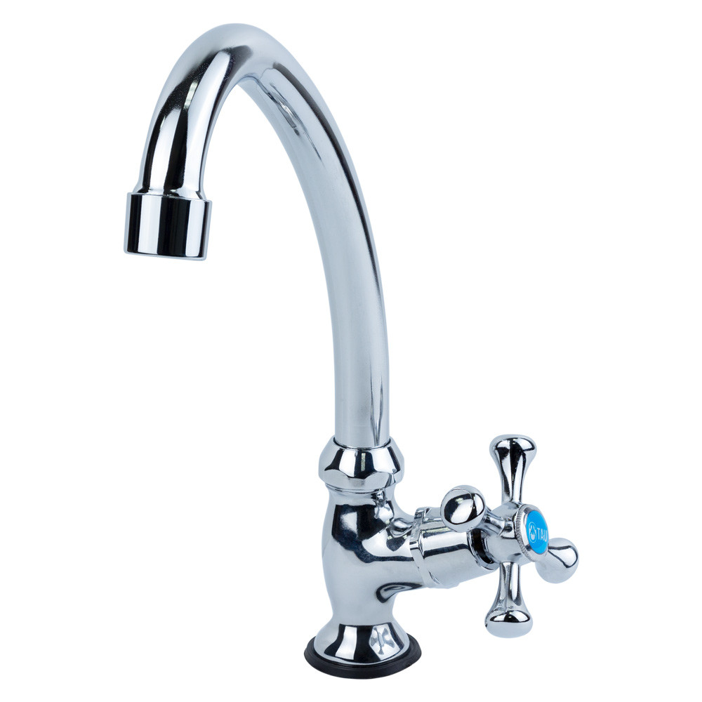 TAU Смеситель VN 1/2" монокран на гайке TAU (VN-1G160C) Киев - изображение 1