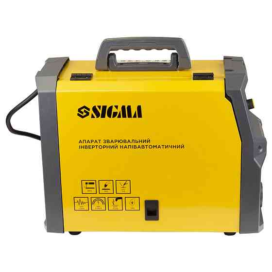 Sigma Аппарат сварочный инверторный полуавтомат МIG/MMA-160А электрод 4мм проволока 0.8-1мм LED Коломия