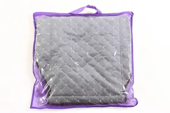 Накидка на сидушку алькантара передня сіра/серая нитка (2 шт.) Вінниця