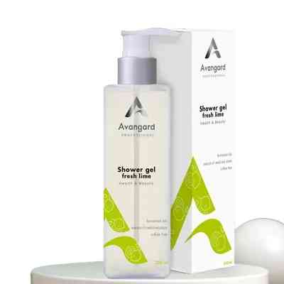Гель для душа Fresh lime для чувствительной и сухой кожи A_Avangard Professional 250 мл Киев