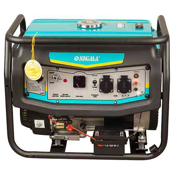 Генератор бензиновий 230 В 3.5/4.0 кВт 4-тактний з виведенням під АВР SIGMA (5710311) Київ