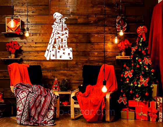 Декоративное настенное Панно «Ельф», Декор на стену 110*65 см, Белый Киев