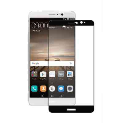 Стекло защитное PowerPlant Full screen Huawei Mate 9 Black (GL605026) Винница