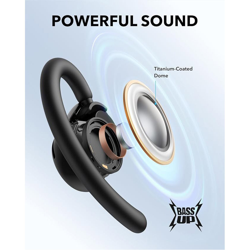 Bluetooth-гарнітура Anker SoundCore V20i Black (A3876G11) ( Чорний ) Харків - фото 13