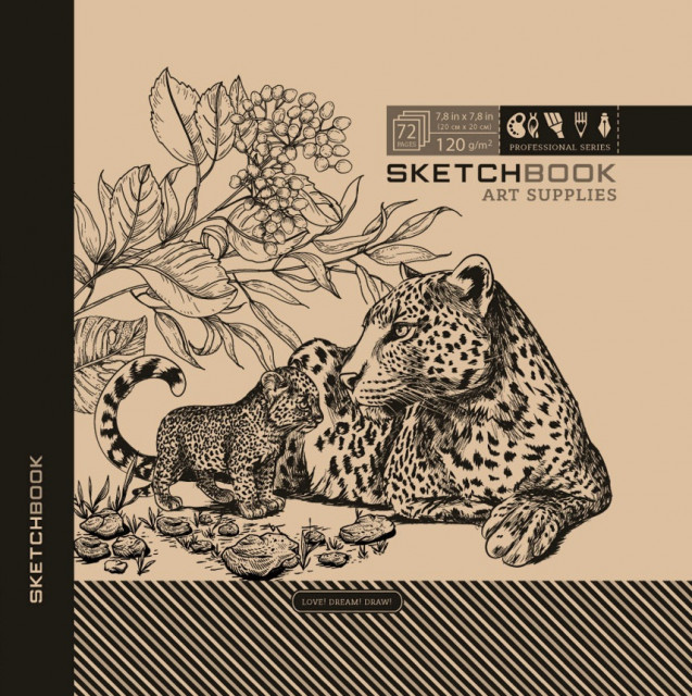 Блокнот дитячий А6/64 арк. "Bourgeois" чисті аркуші, шкірзам обкл, 9342, шт Київ - фото 1