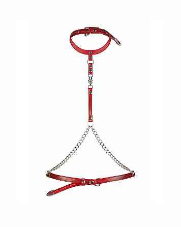 Портупея Obsessive Inferro harness top S/M/L Sex Aura Киев
