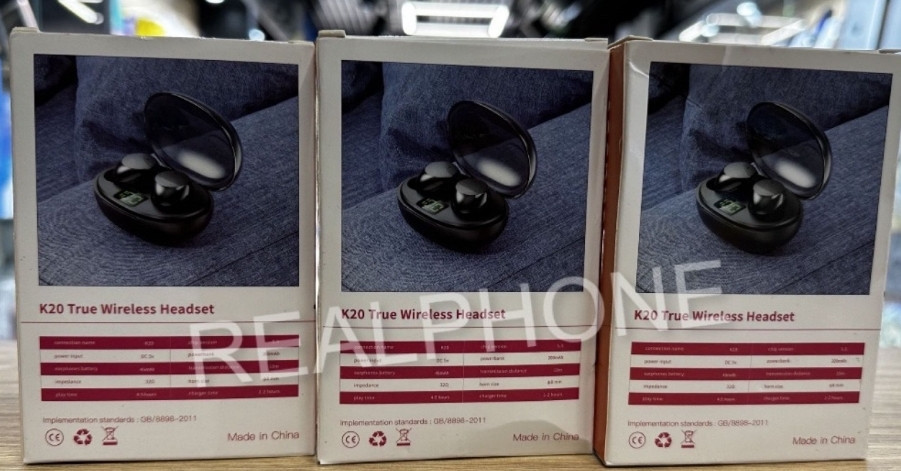 Безпроводные Наушники: K20 True Wireless Headset.Нові ! Харьков - изображение 2