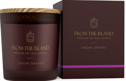 Ароматическая свеча From the Island 250 мл Зимний Виноград Киев - изображение 1