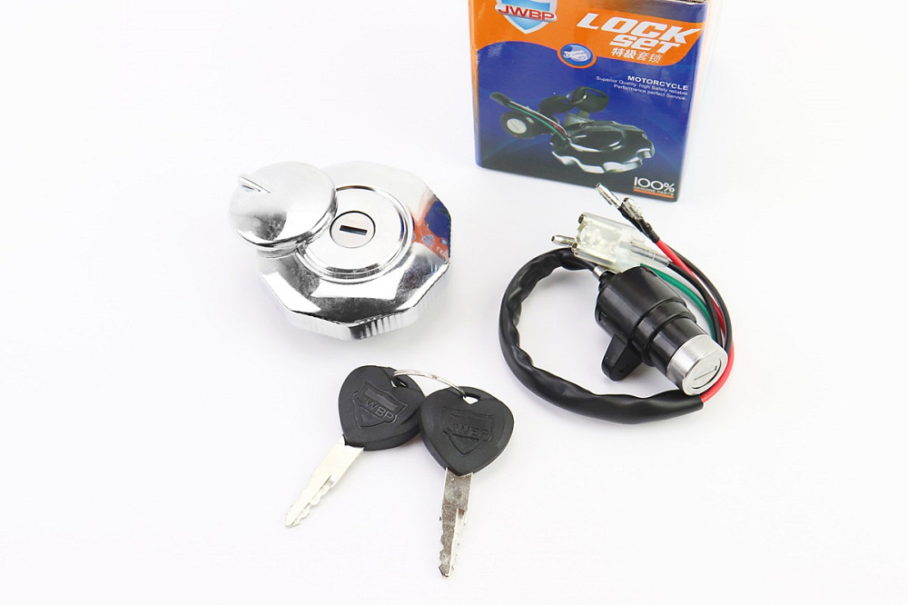 Замки к-кт (запалювання + кришка бака кругла) Київ - фото 1