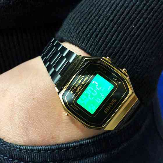 Армійський годинник топ SKMEI 1647GDBK, Хороший наручний годинник чоловічий, KS-613 Водонепроникний годинник Київ