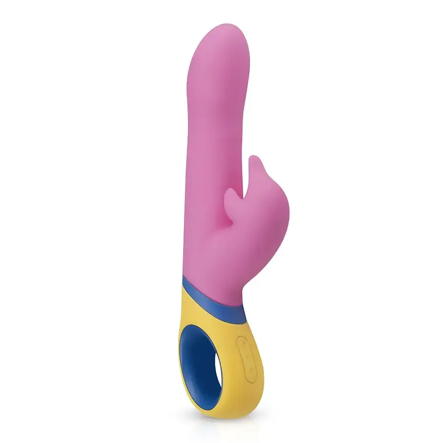 Вібратор-кролик з ротацією PMV20 Copy - Dolphin Vibrator Львів - фото 1