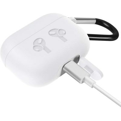 Чохол BeCover Silicon Protection для Apple AirPods Pro White (704505) Вінниця - фото 3