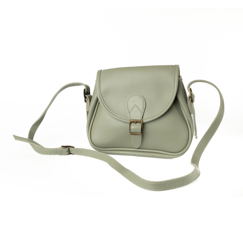 Сумка женская через плечо из качественной искусственной кожи, стильная сумочка, Оливковый Каменец-Подольский - изображение 1