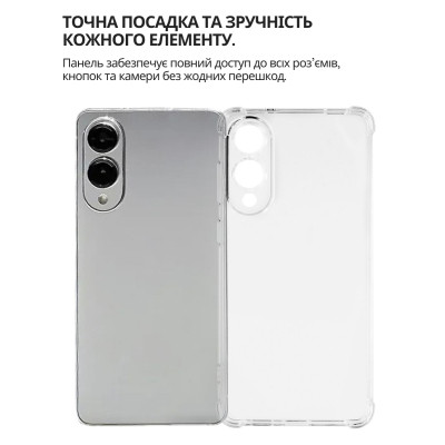 Чехол для мобильного телефона BeCover Anti-Shock Samsung Galaxy S25 Edge SM-S937 Clear (714703) Винница - изображение 3
