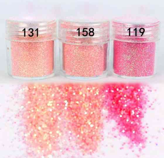 Рожевий пісок для нігтів Київ