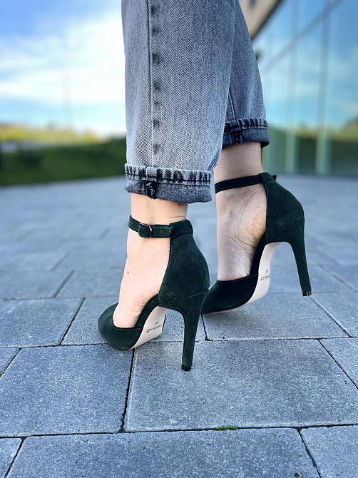 Nivelle Босоніжки жіночі NIVELLE 1794/10503-10512 темно-зелені (літо, замша натуральна) (3673) Коломия - фото 10