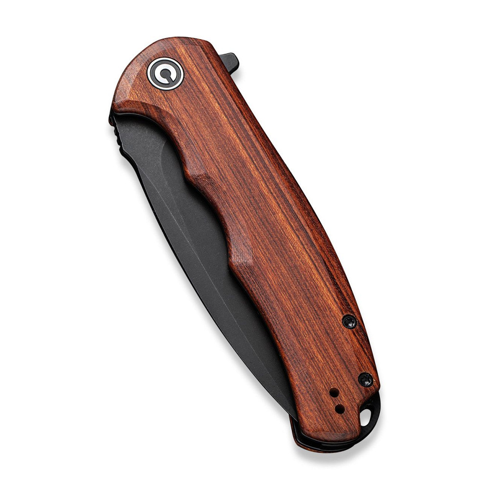 Ніж складаний туристичний Civivi Praxis, (9.5 см) 9Cr18MoV / Cuibourtia Wood Киев - изображение 6