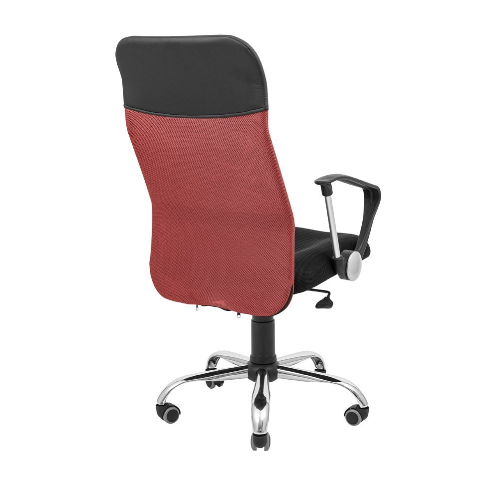 Офисное кресло руководителя Ultra Хром M1 Tilt Черно-красный Киев - изображение 4